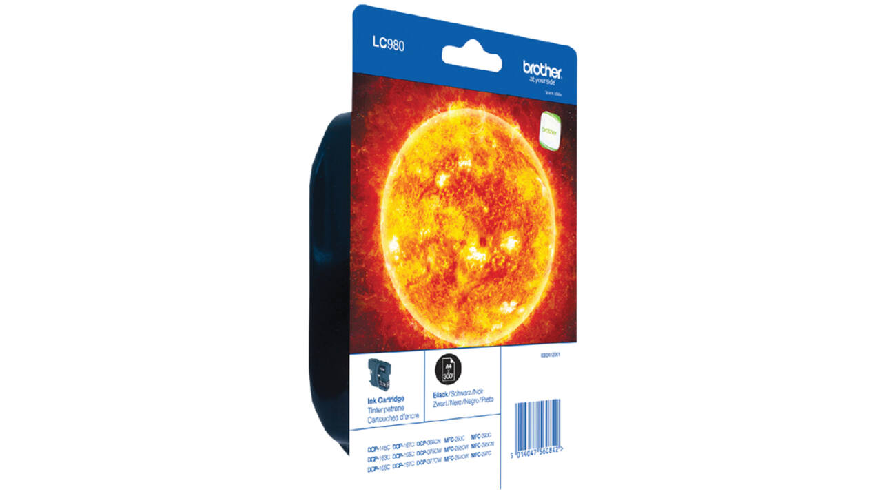 Inktcartridge Brother LC-980BKBP zwart
