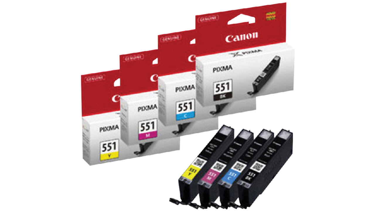 Inktcartridge Canon CLI-551grijs
