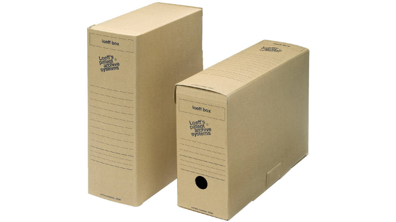 Archiefdoos Loeff's Box 3030 folio 370x260x115mm
