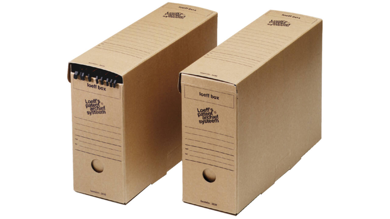Archiefdoos Loeff's Box 3030 folio 370x260x115mm