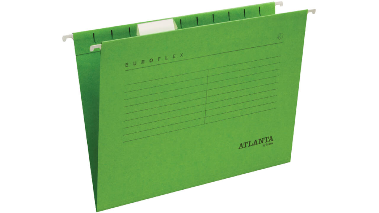 Hangmap Djois Euroflex recycled A4 V-bodem groen