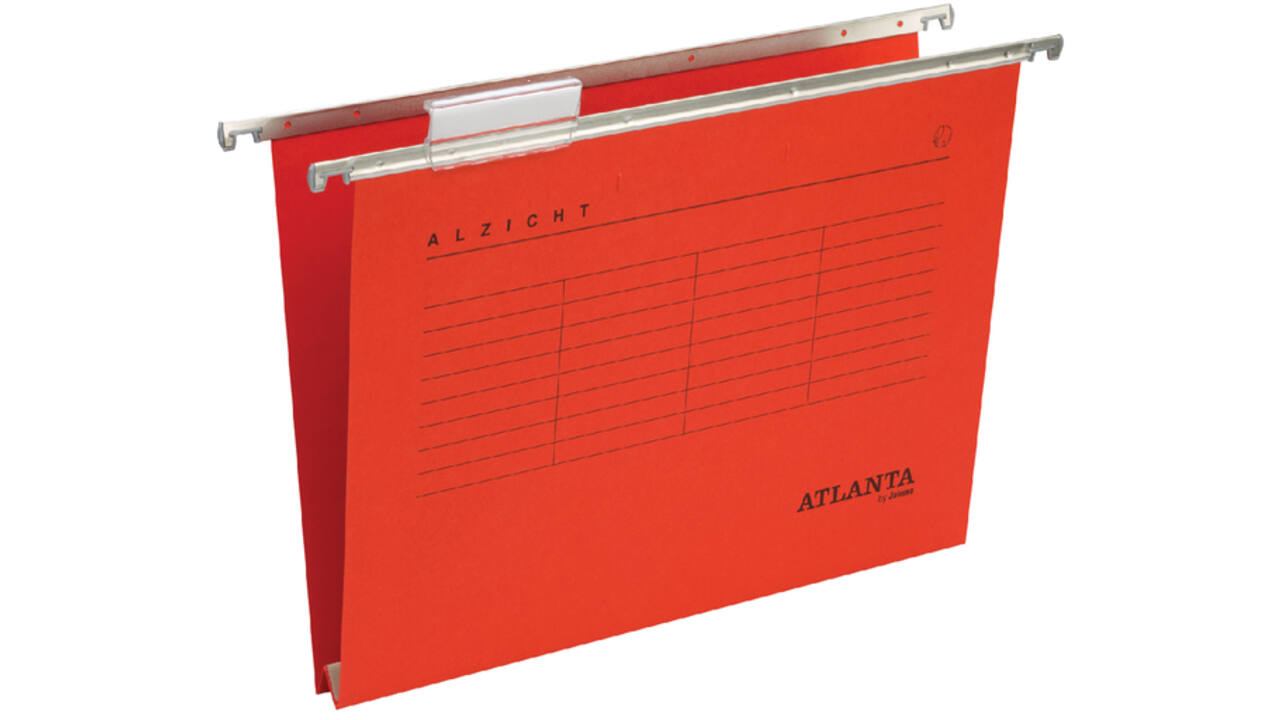 Hangmap Djois Alzicht folio frontaal recycled U-bodem rood