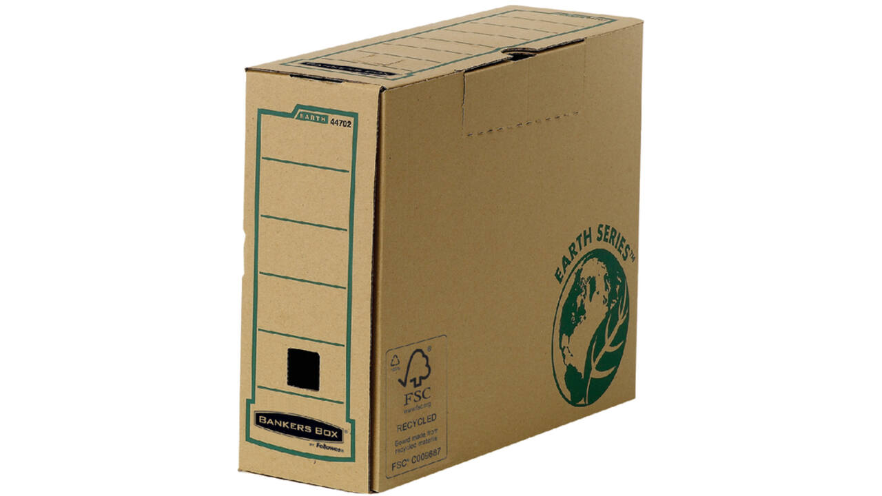 Archiefdoos Bankers Box Earth A4 100mm bruin