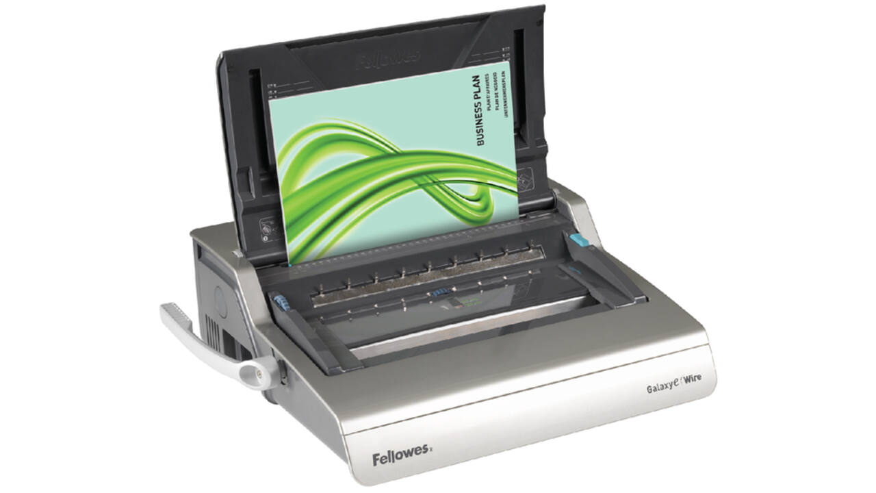 Inbindmachine Fellowes Galaxy-E wire 34-gaats elektrisch