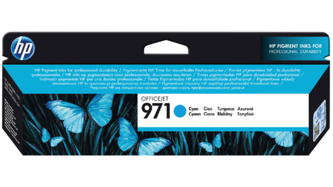 Inktcartridge HP CN622AE 971 blauw