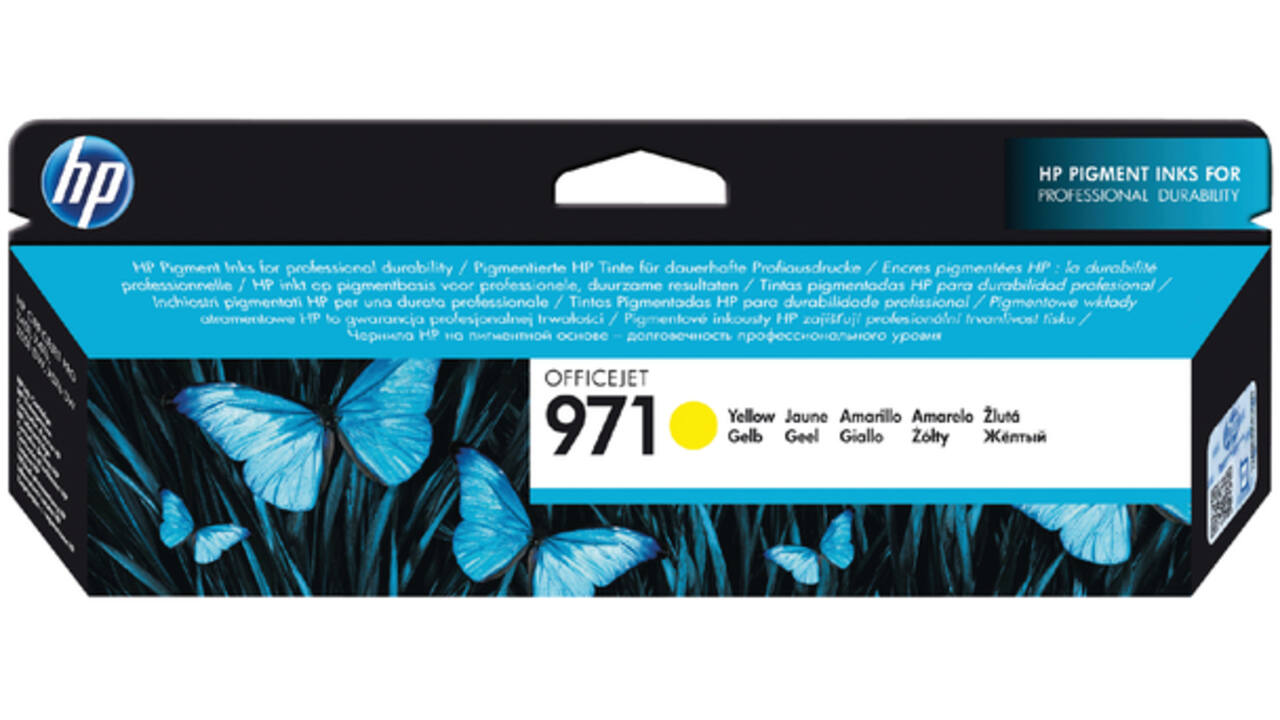 Inktcartridge HP CN624AE 971 geel