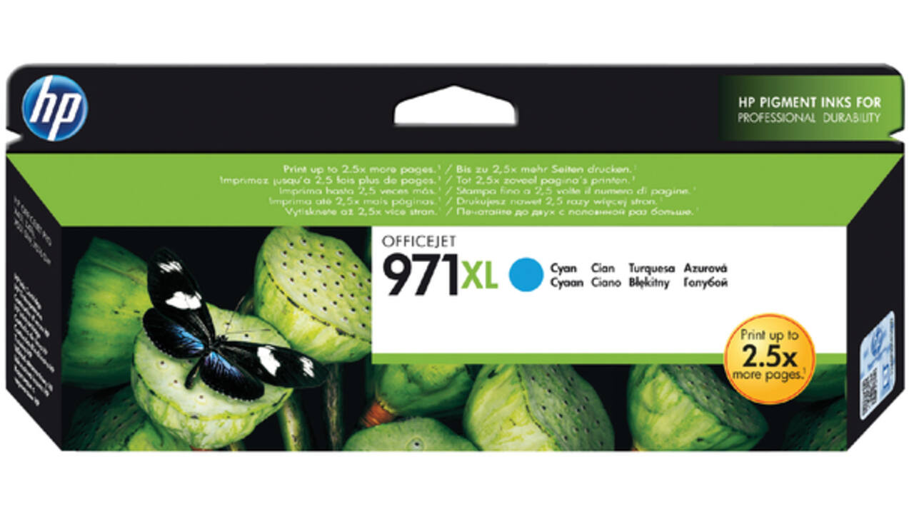 Inktcartridge HP CN626AE 971XL blauw
