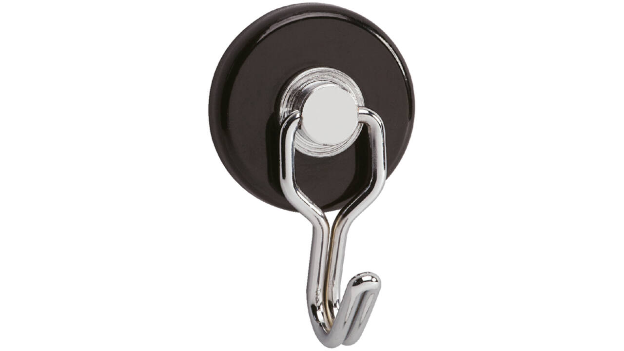 Magneet met haak MAUL Ø35mm trekkracht 5kg metaal
