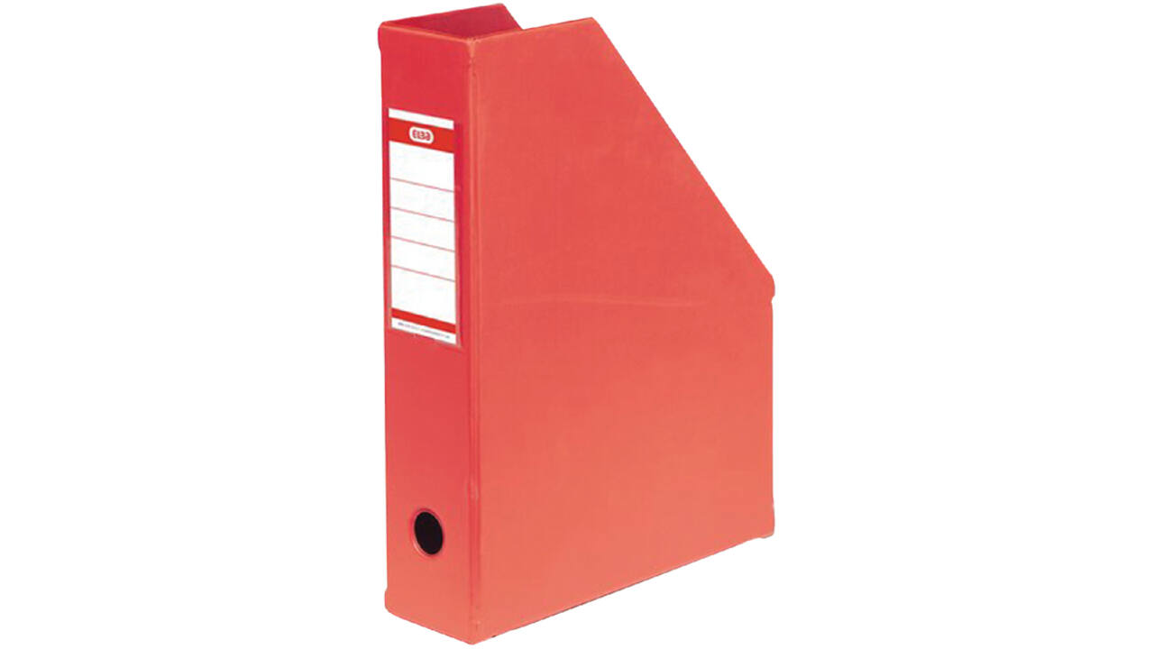Tijdschriftcassette Elba A4 rood
