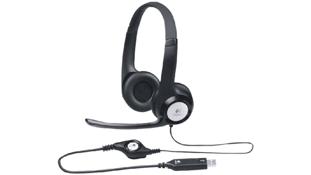 Headset Logitech H390 Over Ear zwart