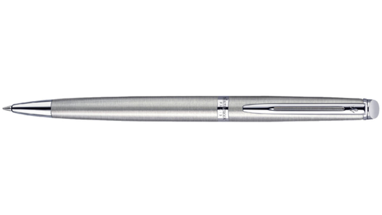 Balpen Waterman Hémisphère stainless steel CT medium