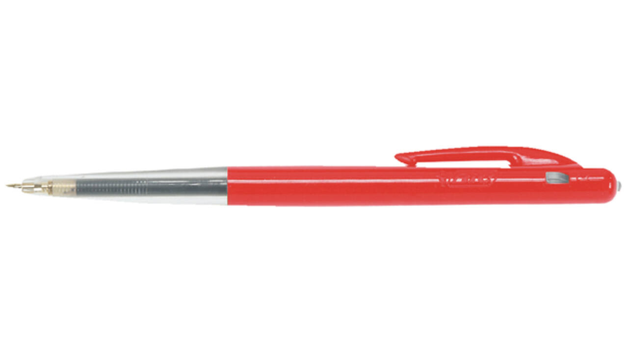 Balpen Bic M10 medium rood