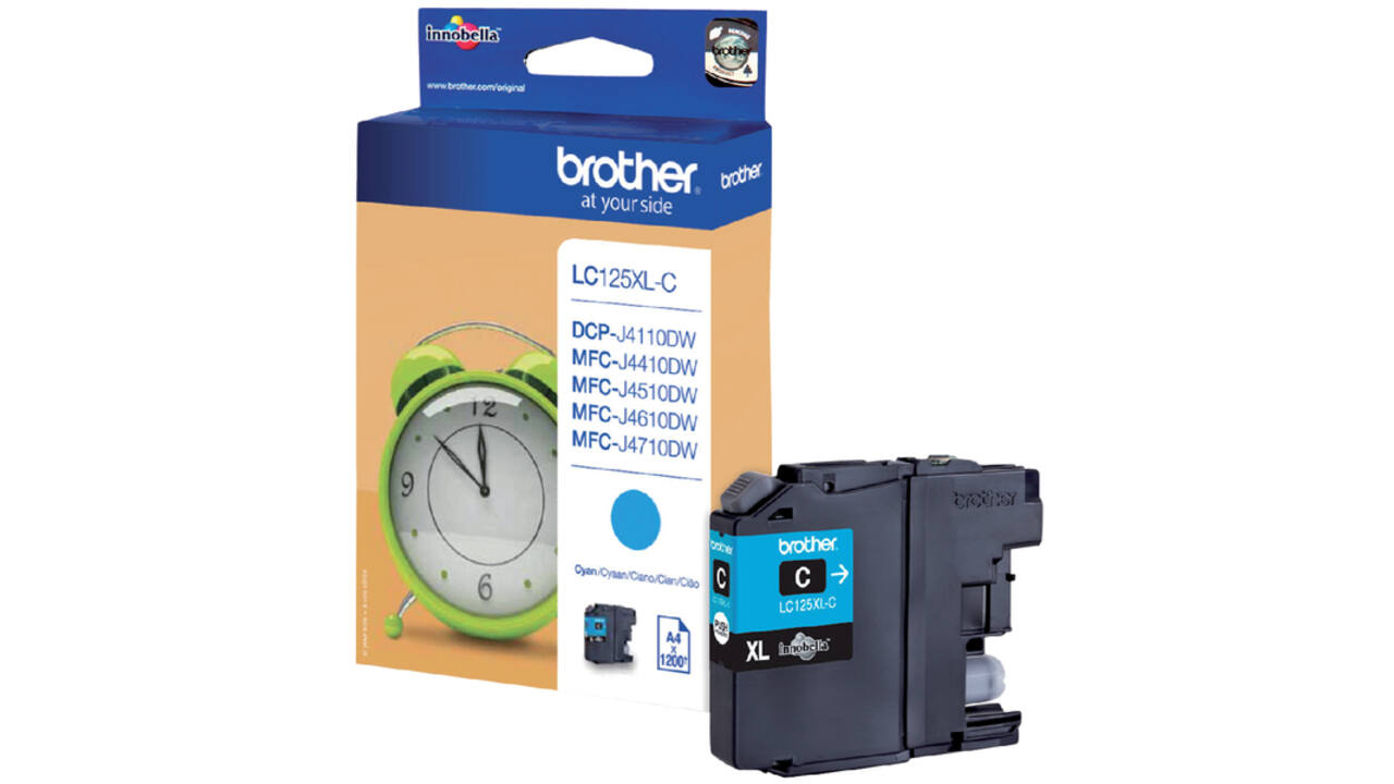 Inktcartridge Brother LC-125XLC blauw