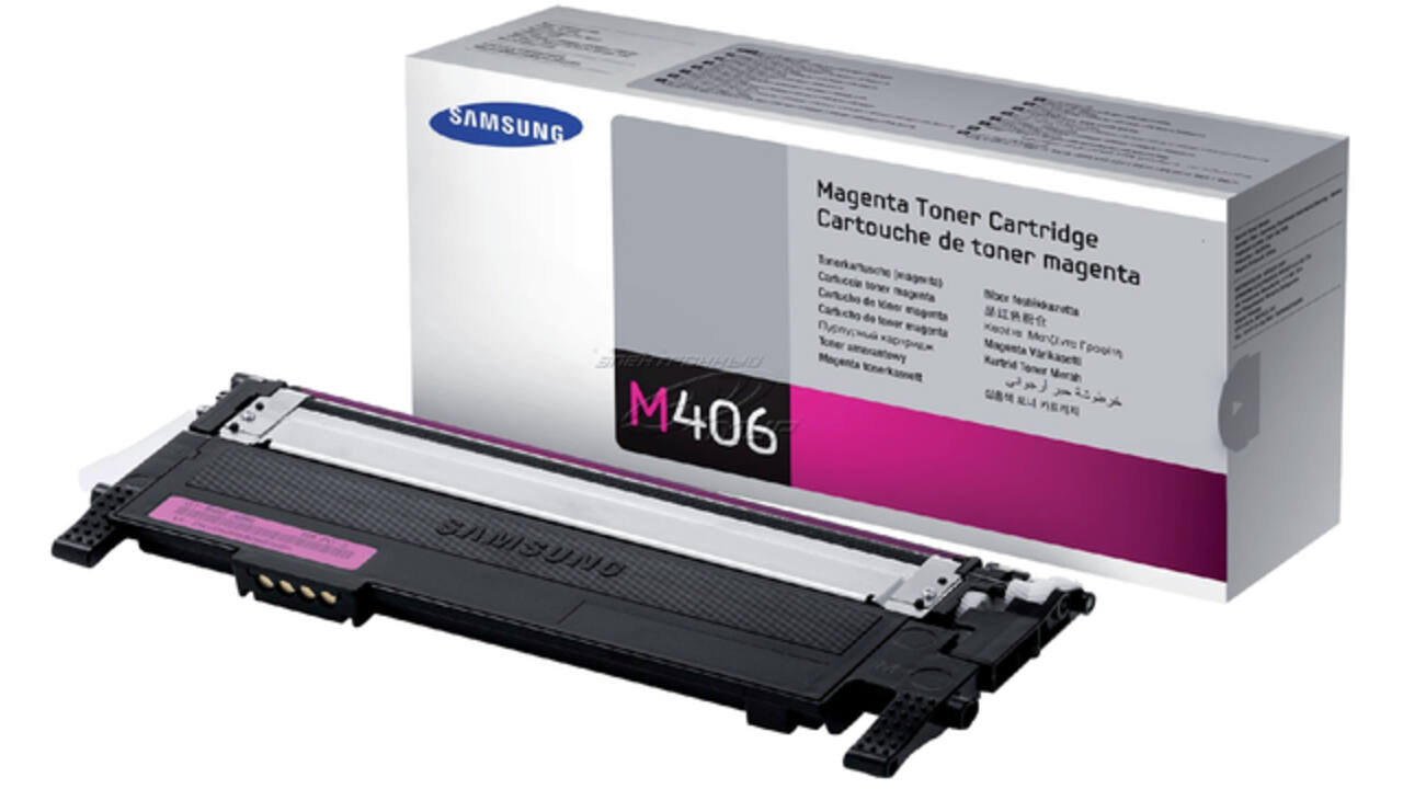 Tonercartridge Samsung CLT-M406S rood