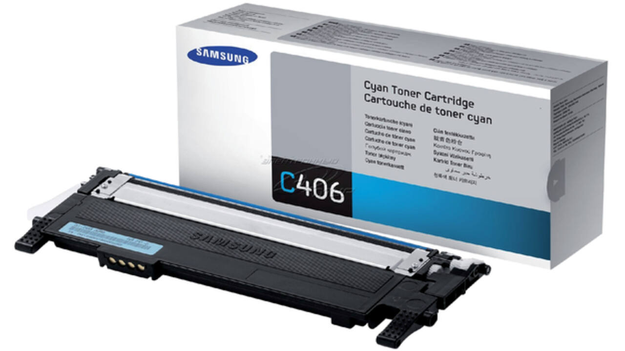 Tonercartridge Samsung CLT-C406S blauw