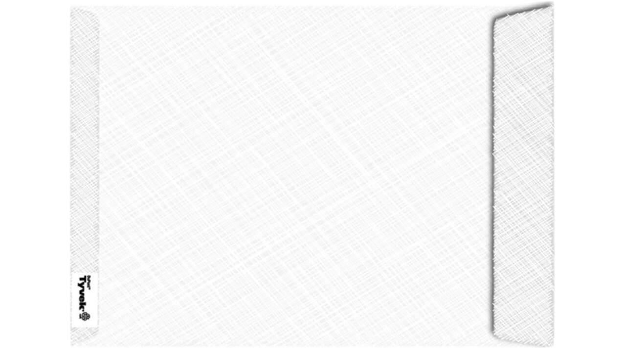 Envelop Tyvek monsterzak EB4 262x371x38mm 75gr wit doos à 100 stuks