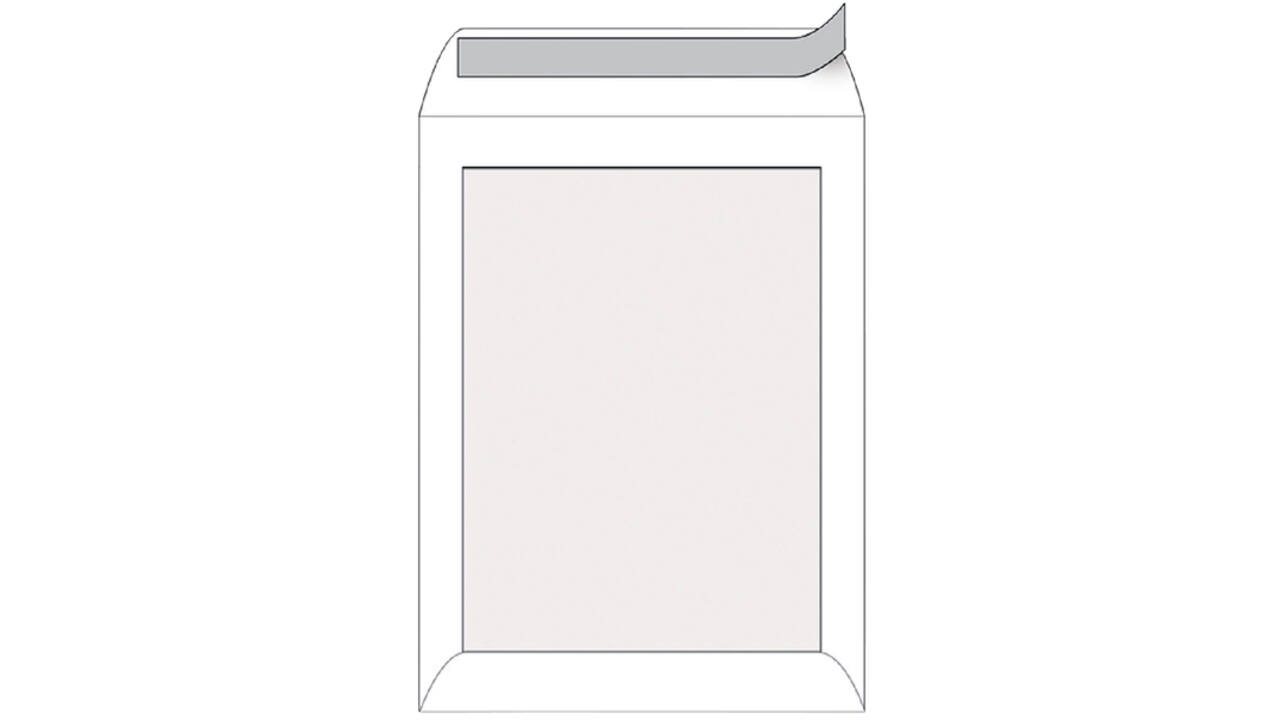 Envelop Quantore bordrug C4 229x324mm zelfkl. wit 100stuks