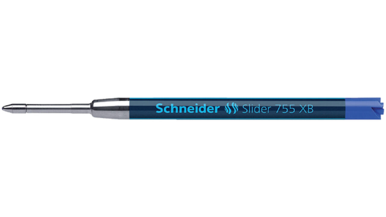 Balpenvulling Schneider 755 Slider Jumbo extra breed blauw
