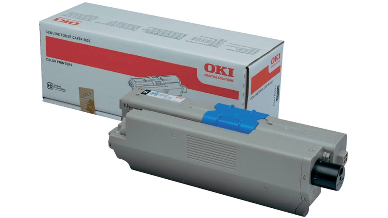 Toner Oki 44973536 zwart
