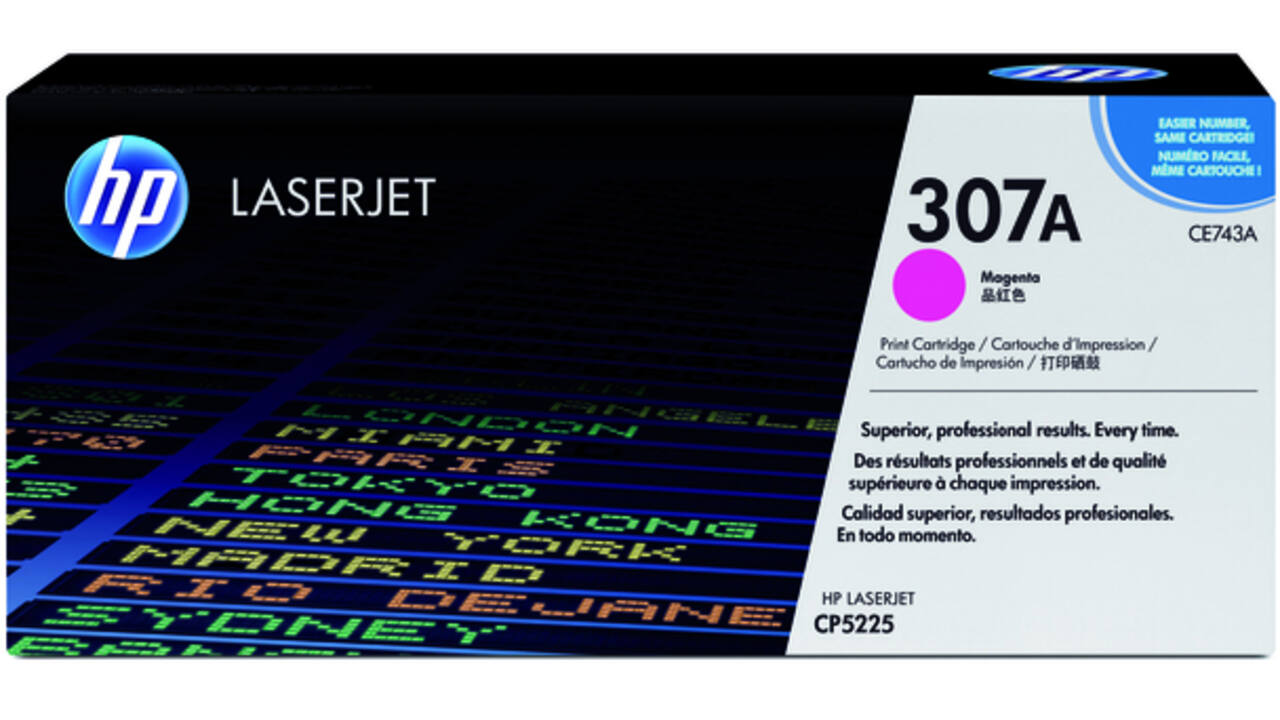 Tonercartridge HP CE743A 307A rood