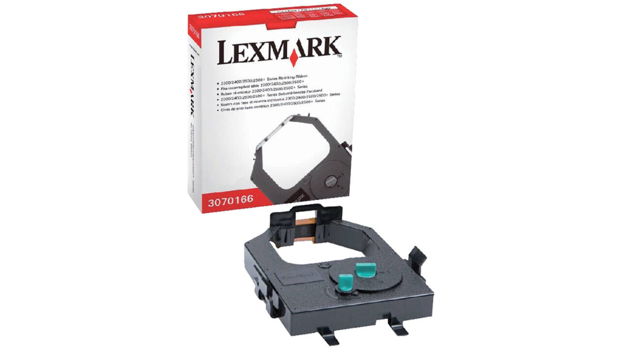 Lint Lexmark 3070166 voor 2300 nylon zwart