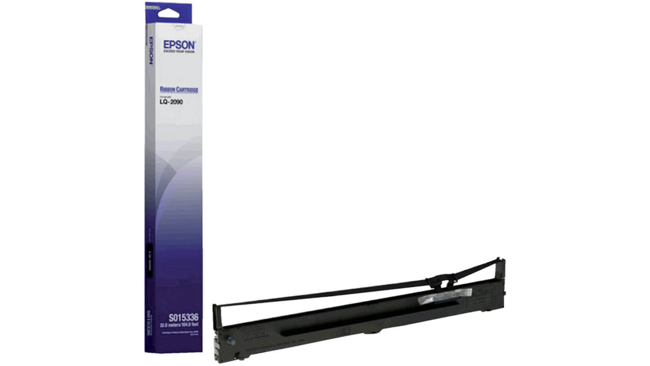 Lint Epson SO15336 voor LQ-2090 nylon zwart
