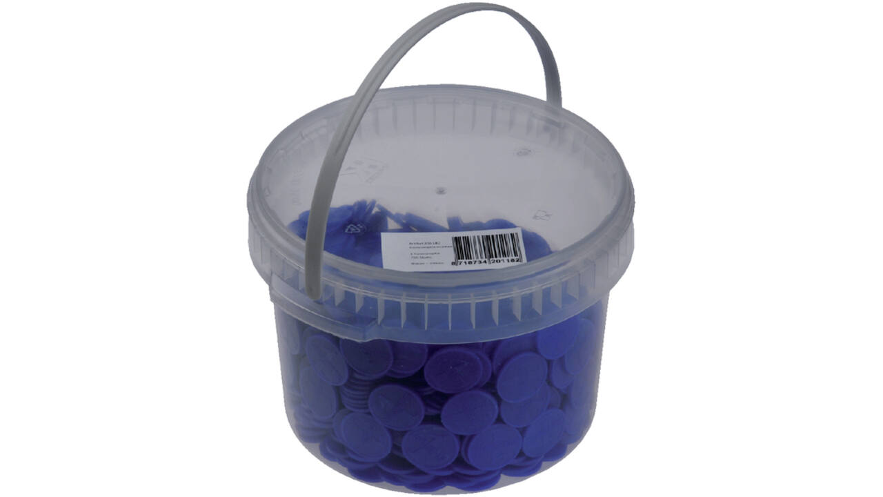Consumptiemunt Combicraft blauw
