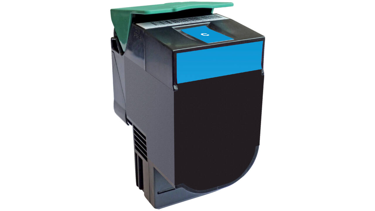 Tonercartridge Quantore alternatief tbv Lexmark C540H1CG blauw