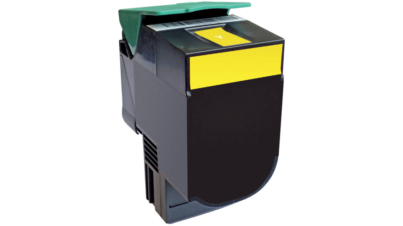 Tonercartridge Quantore alternatief tbv Lexmark C540H1YG geel