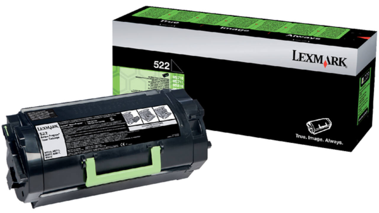 Tonercartridge Lexmark 52D2000 prebate zwart
