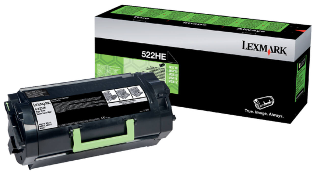 Tonercartridge Lexmark 52D2H0E zwart