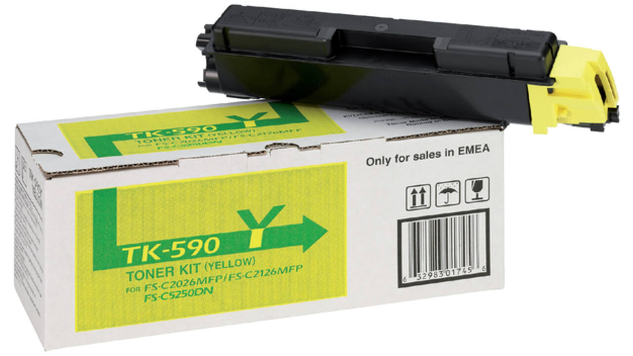 Toner Kyocera TK-590Y geel