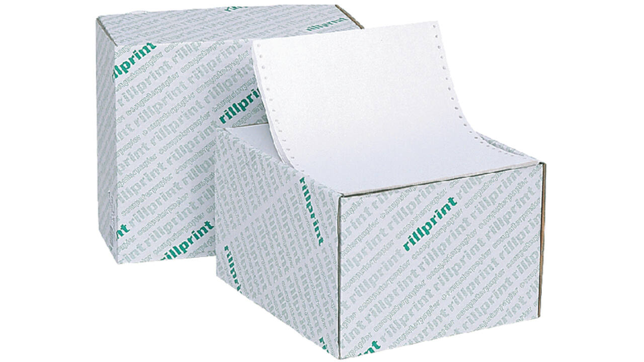 Computerpapier 240x11" blanco LP 60gr 2000vel