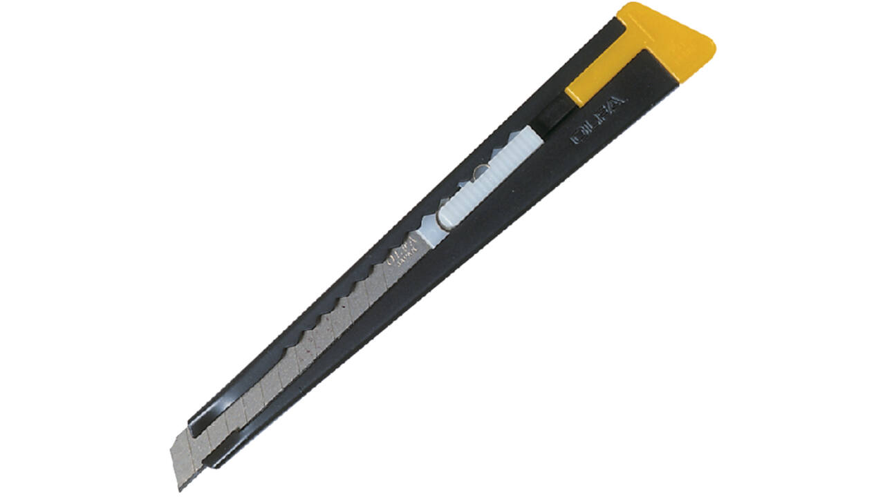 Snijmes Olfa 180 mes 9mm met metalen houder