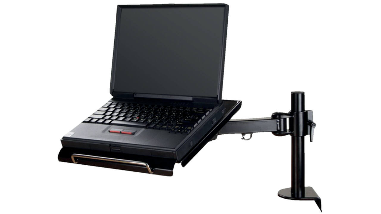 Laptoparm Neomounts D100 met klem zwart