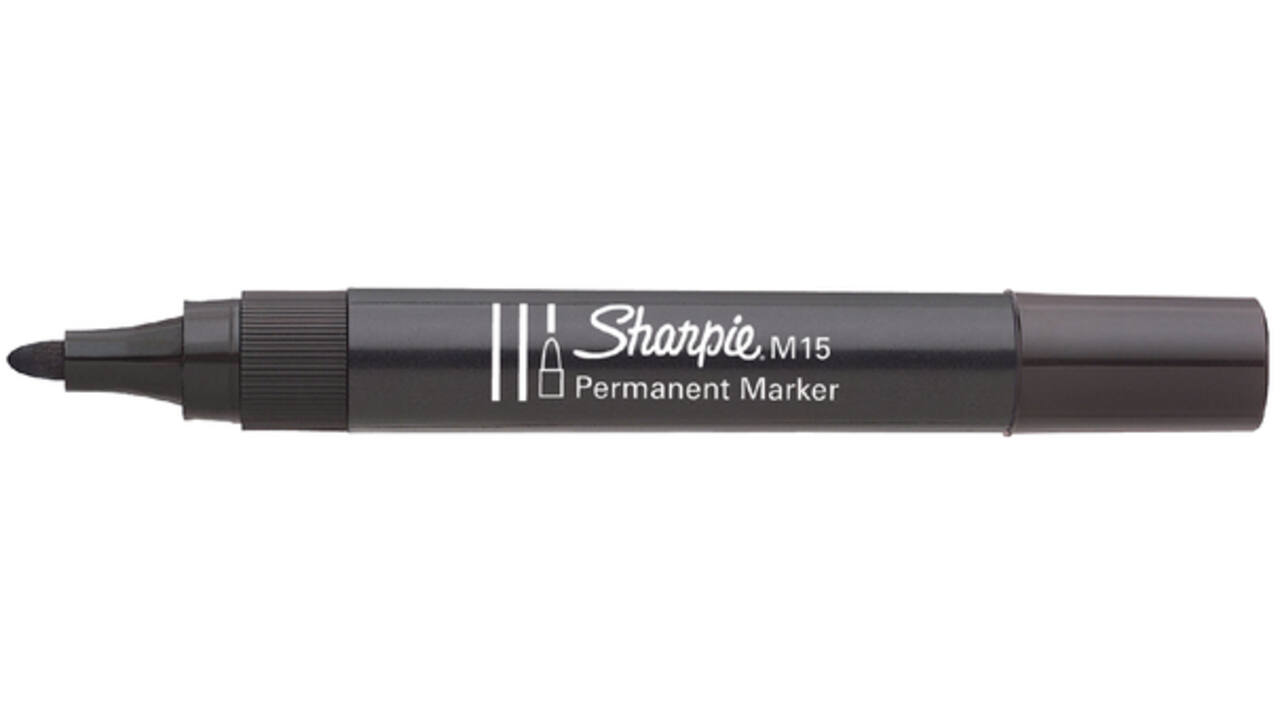 Viltstift Sharpie rond M15 1.8mm zwart