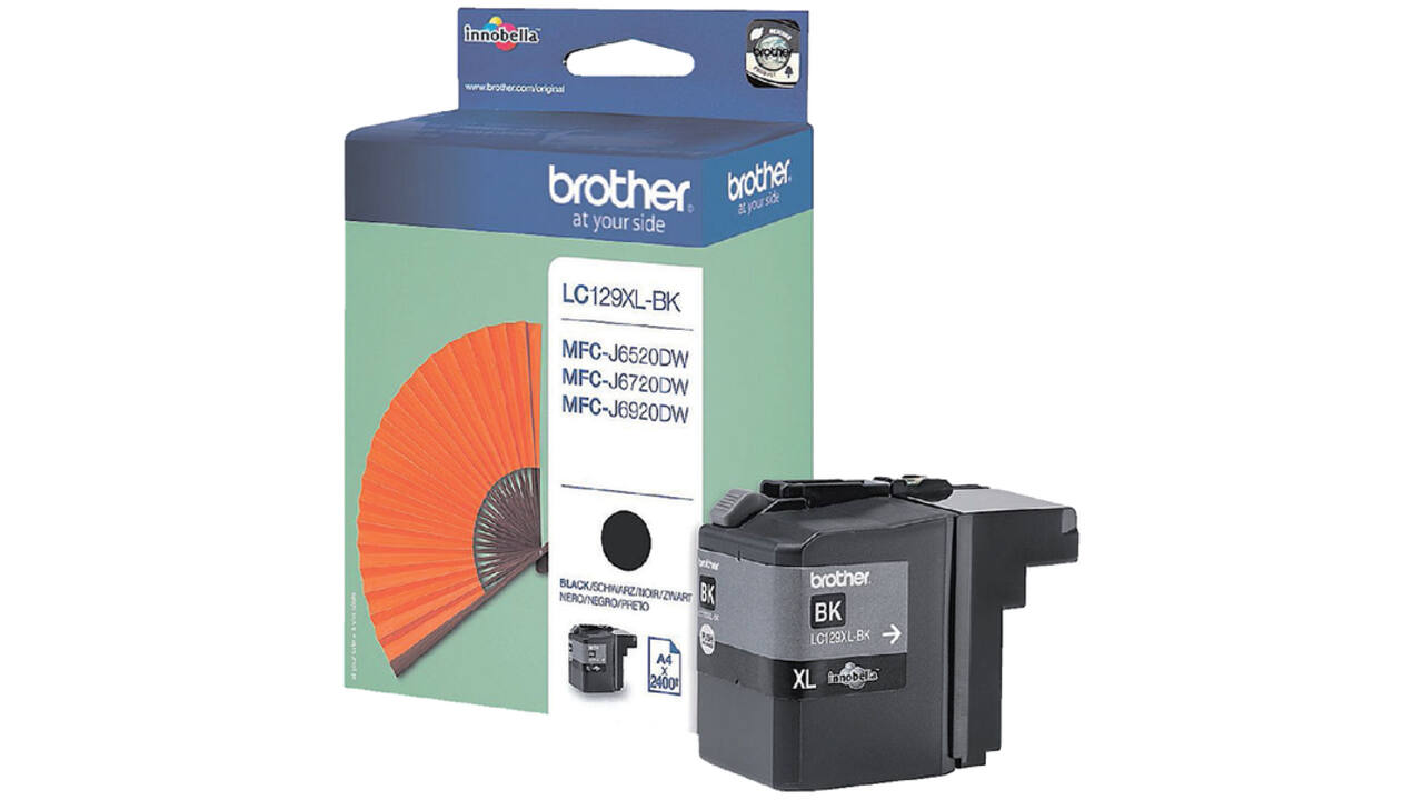 Inktcartridge Brother LC-129XLBK zwart