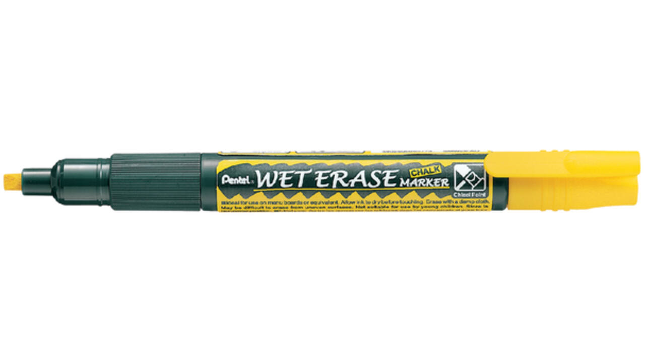 Krijtstift Pentel SMW26 1.5-4mm geel