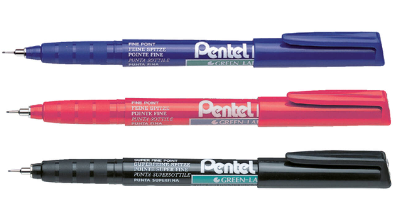 Fineliner Pentel NMF50 fijn rood