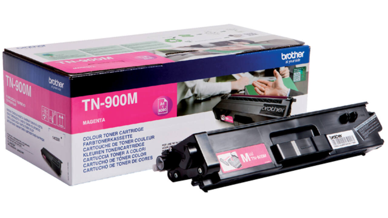 Toner Brother TN-900M rood