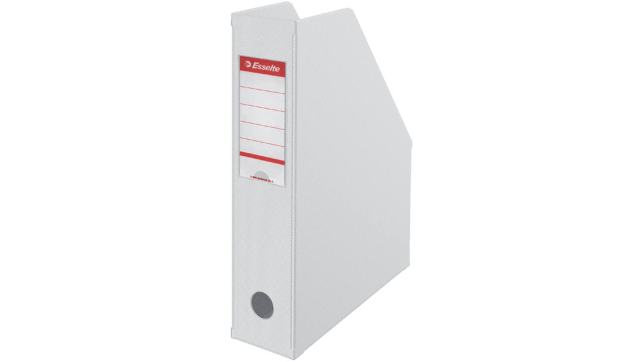 Tijdschriftencassette Esselte VIVIDA opvouwbaar A4 wit