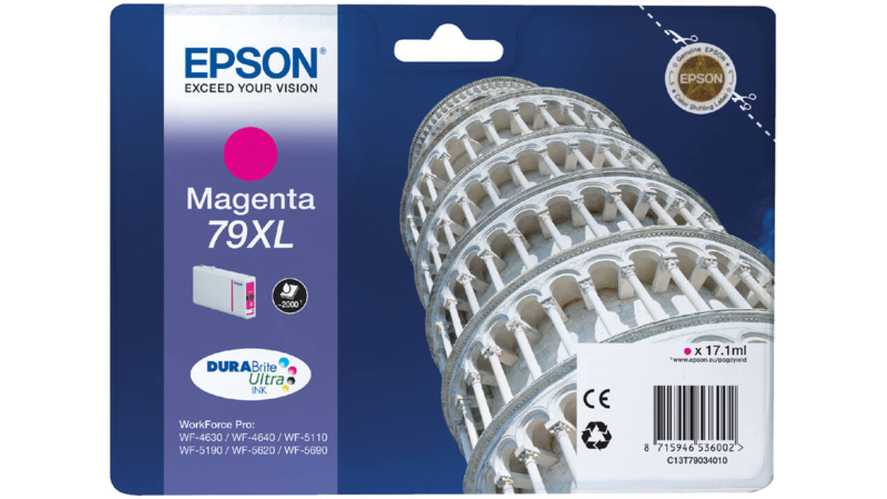 Inktcartridge Epson 79XL T7903 rood
