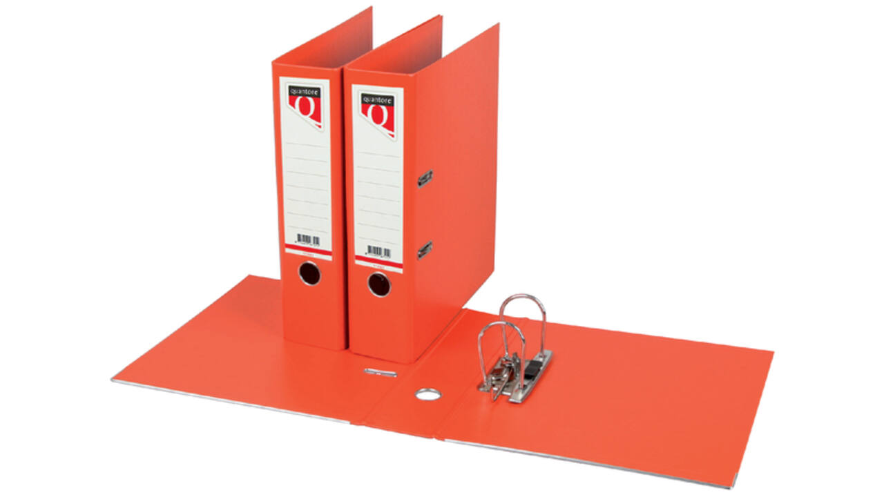 Ordner Quantore A4 80mm PP oranje