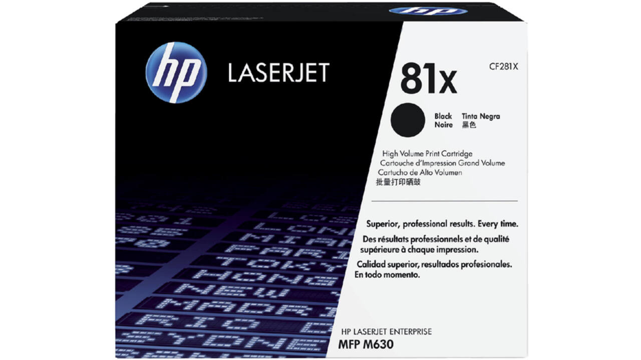 Tonercartridge HP CF281X 81X zwart