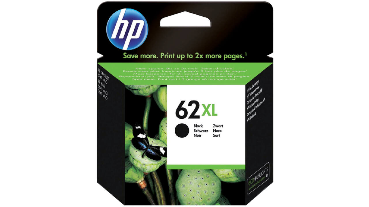 Inktcartridge HP C2P05AE 62XL zwart