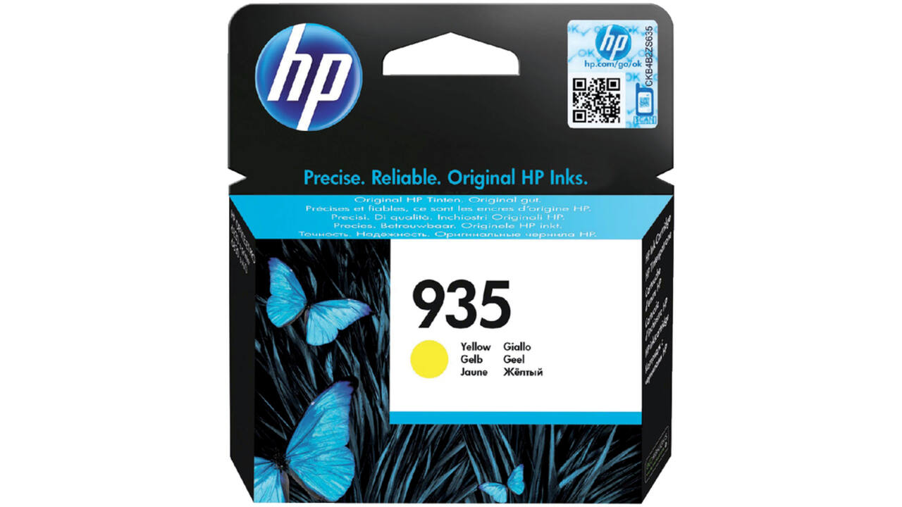 Inktcartridge HP C2P22AE 935 geel