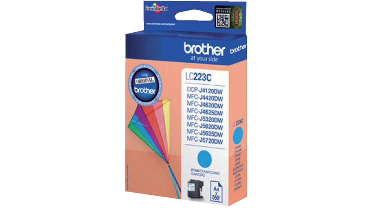 Inktcartridge Brother LC-223C blauw