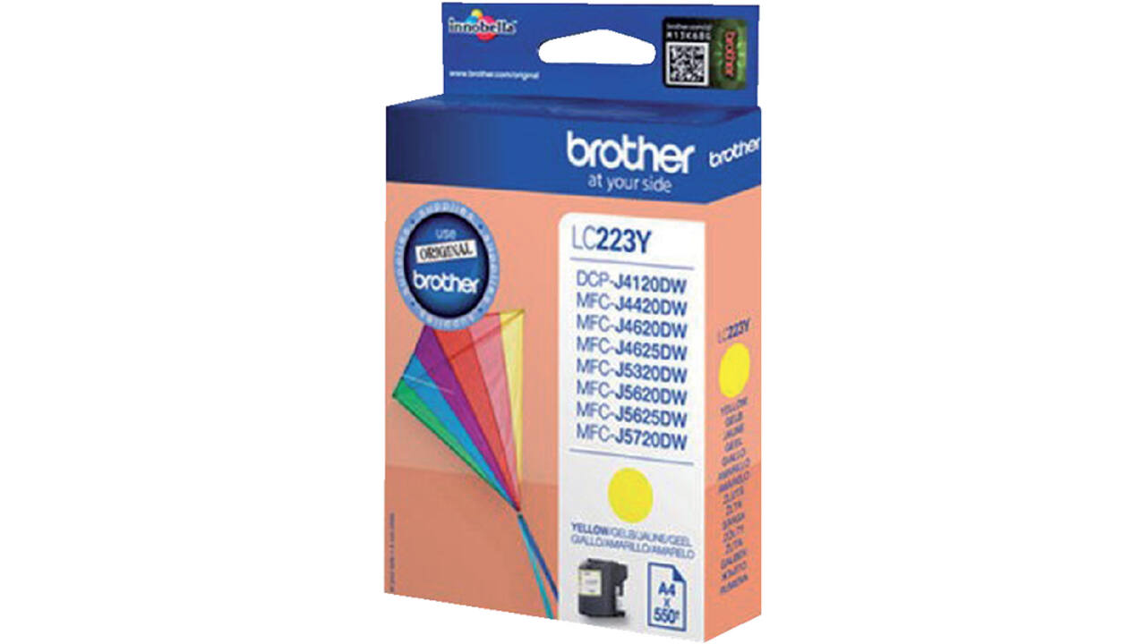 Inktcartridge Brother LC-223Y geel