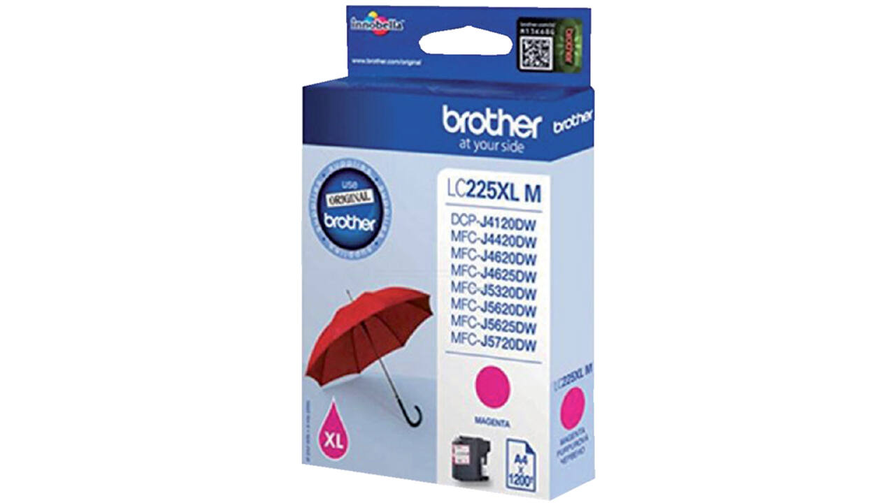 Inktcartridge Brother LC-225XLM rood