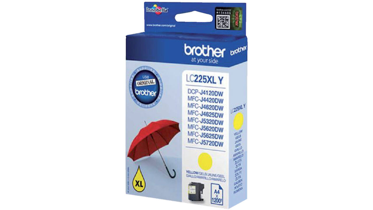 Inktcartridge Brother LC-225XLY geel